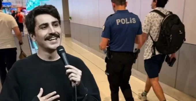 Son dakika: Komedyen Deniz Göktaş İstanbul Havalimanı’nda gözaltına alındı